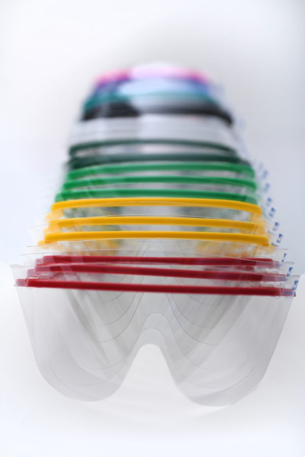 Eye Shields 100 PreAssembled Disposable Multicolor Frames